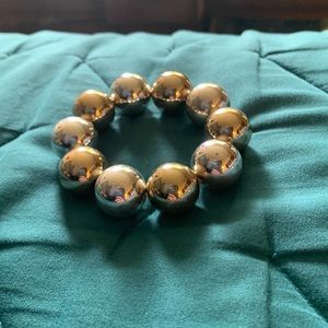 3/$12 Mixed metals gold and silver look bracelet